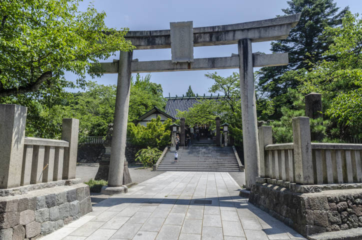 157 - Kanazawa - barrio Higashi Chaya - santuario Jinja Shine